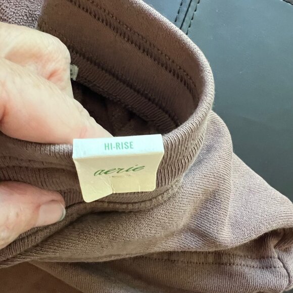Aerie High Rise Flare pants Cocoa brown Size XS - Picture 3 of 6